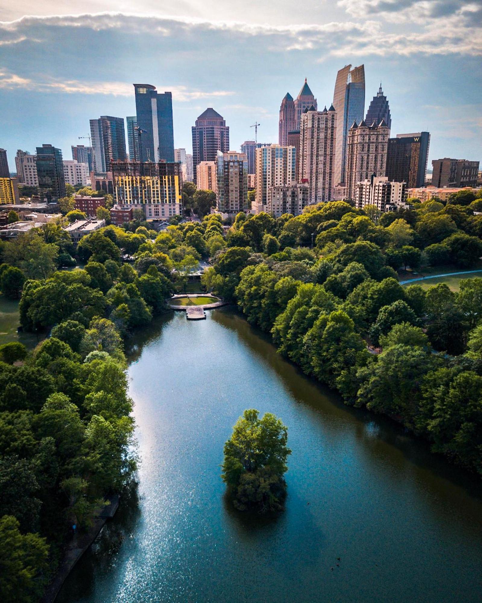 Stupendous Heart Of Piedmont Park Two Story Loft Atlanta Exterior foto