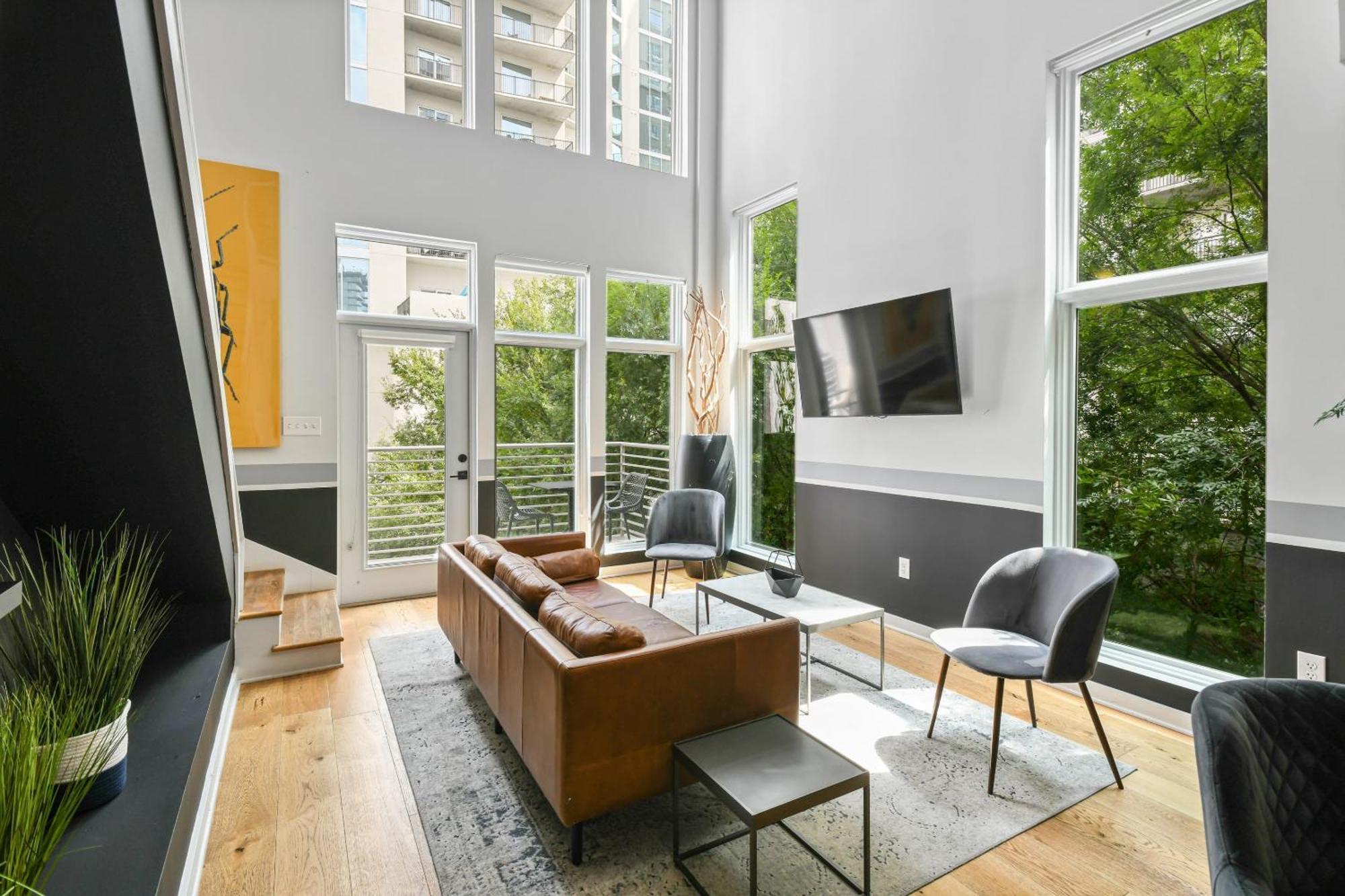 Stupendous Heart Of Piedmont Park Two Story Loft Atlanta Exterior foto